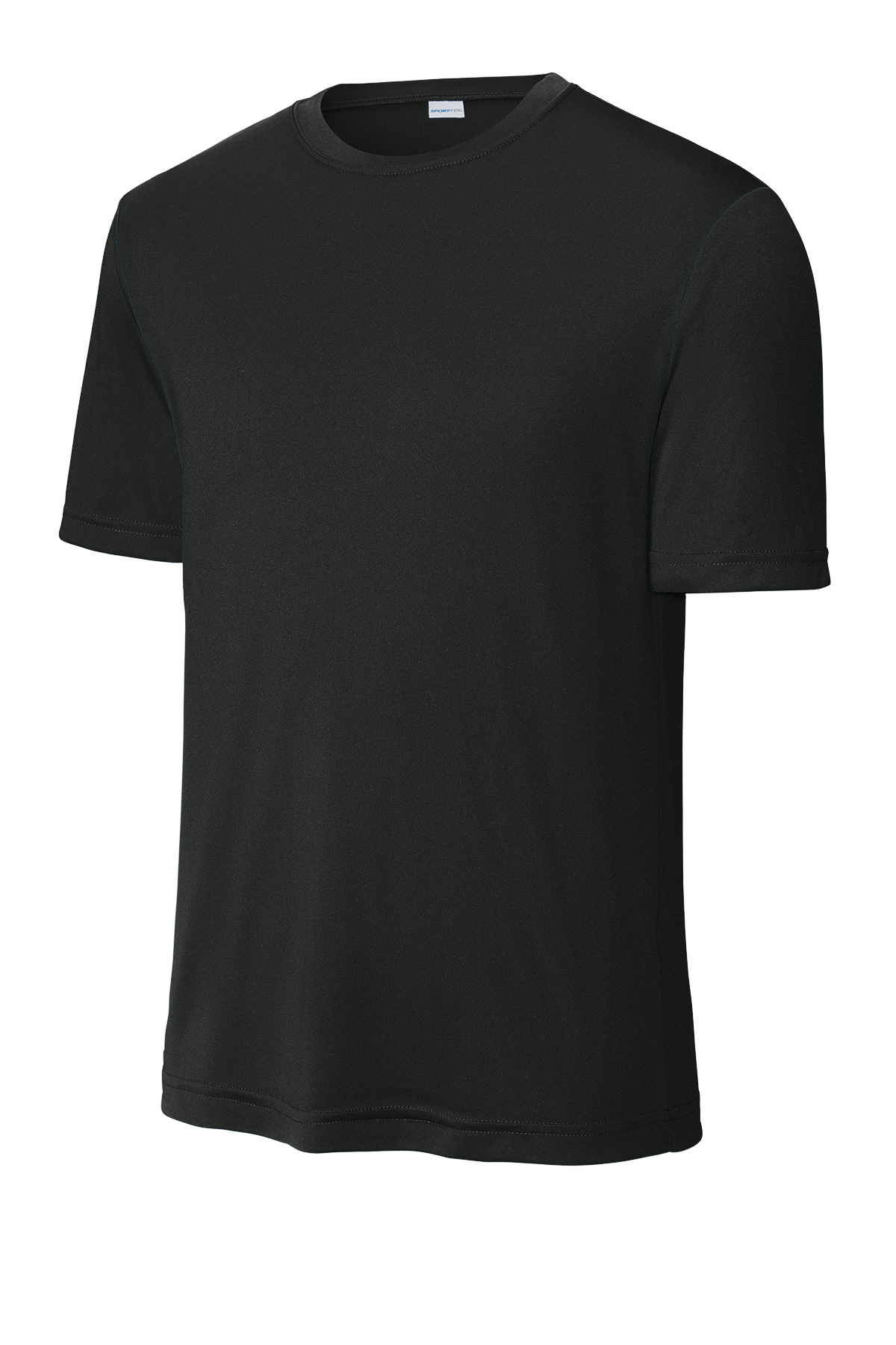 Black Athletic T-shirt front preview